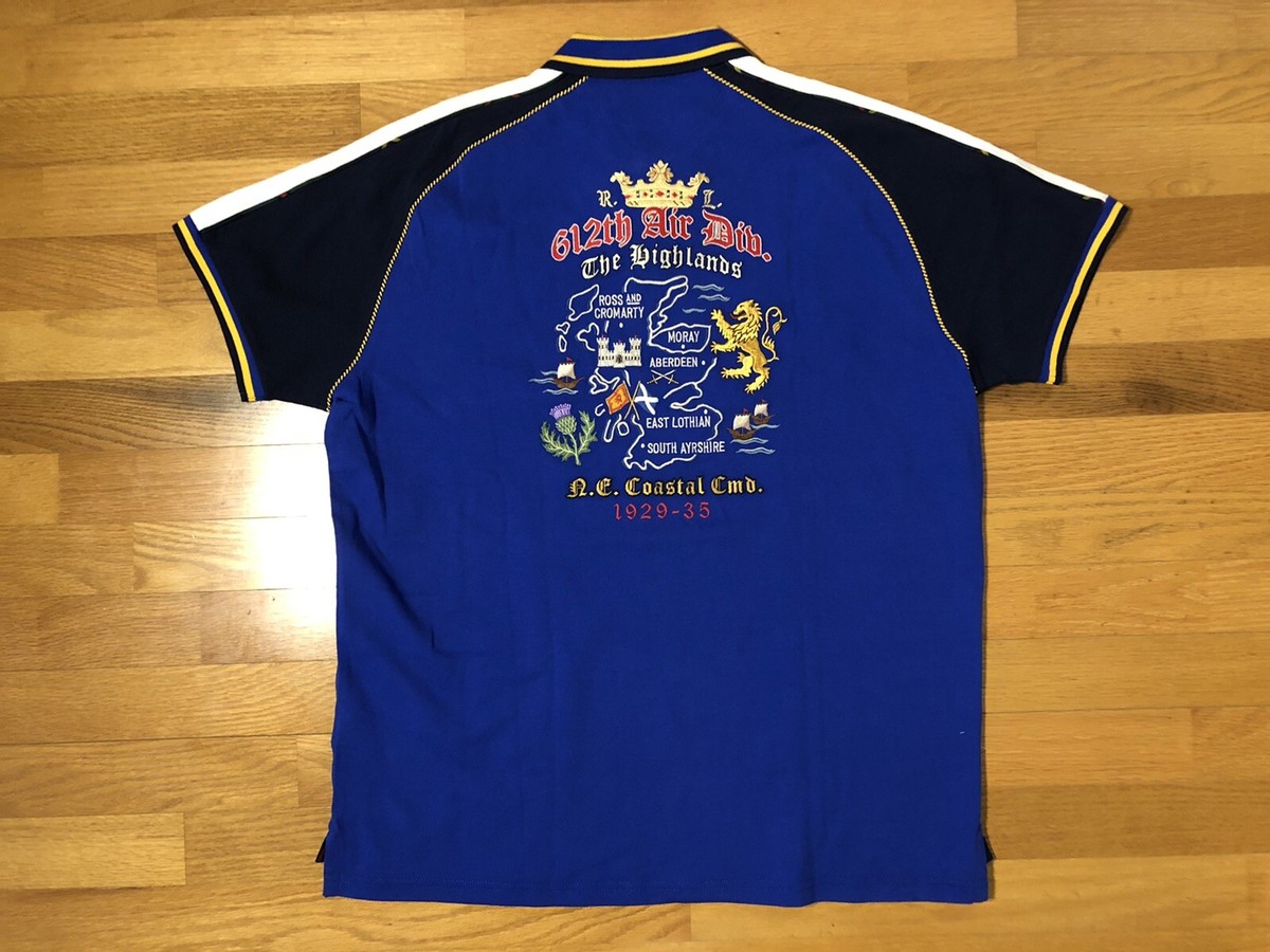 New L Polo Ralph Lauren IRELAND The Highlands Coastal Cmd 612th