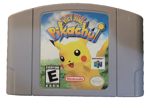 Hey You Pikachu! Nintendo 64 Original Authentic N64 Game | eBay