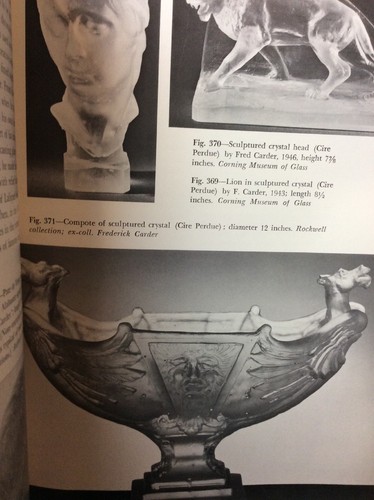 American Art Nouveau Glass HC No DJ 1968 A C Revi #284 - Picture 11 of 12