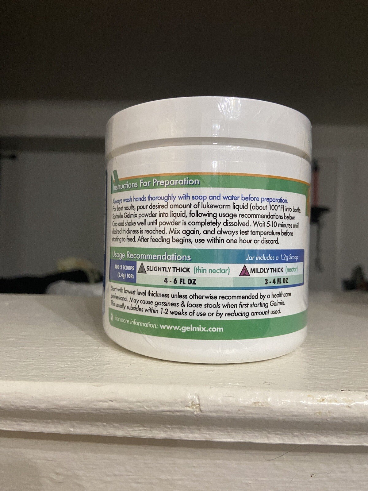 GELMIX Infant Thickener - NEW factory sealed - Expires 11/2026