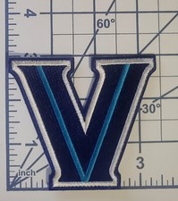 Villanova Wildcats 3 Iron On Embroidered Patc...