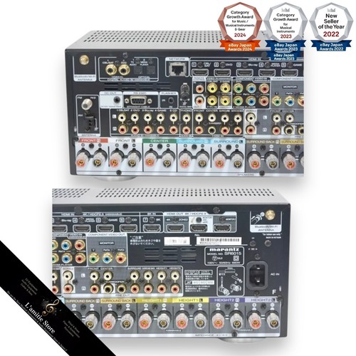 Marantz SR6015 9.2 Kanal 8K AV-Receiver 3D Audio HEOS Wireless Japan SR 6015 - Bild 10 von 10