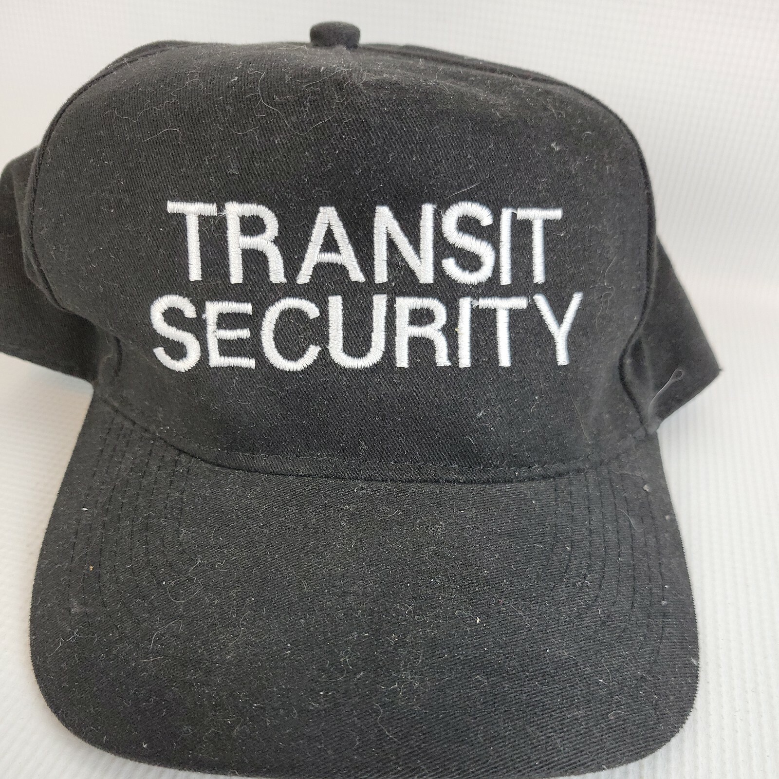 Transit Security Snapback Hat Black Baseball Cap … - image 2