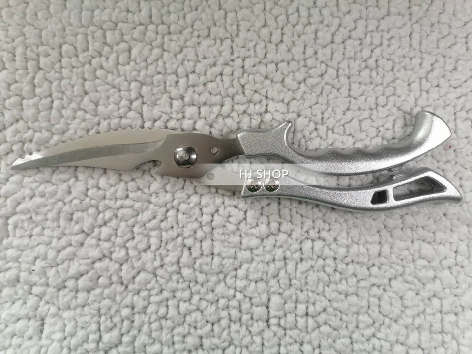 Stainless Steel Kitchen Shears Heavy Duty Scissors For Meat Fish Chicken Bone - Image 4 of 4