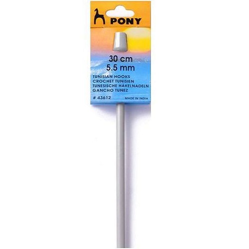 Pony Crochet Hook Tunisian Afghan 12" Wool Yarn 30cm - Picture 10 of 22