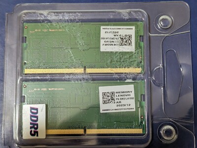 Samsung 16GB (8GBx2) DDR5 PC5-5600B laptop Memory RAM M425R1GB4BB0