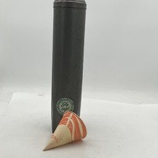 Vtg LILY DIXIE 1950's 60's Wall Mount Gas Station Cooler Metal CUP DISPENSER