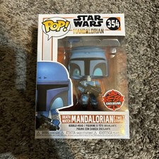 Funko Pop Star Wars 354 Death Watch Mandalorian Two Stripes EB Excl Vinyl Figure