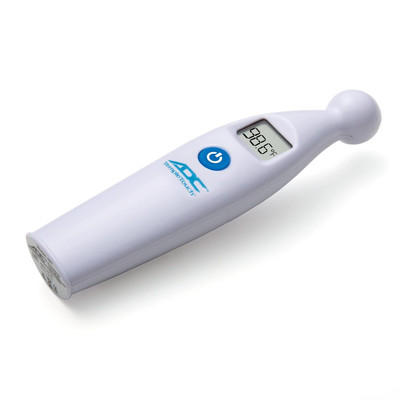 ADC Temple Touch Digital LCD Fever Thermometer, Non Invasive and Quick Read, Sui