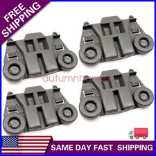 W10195417 Upgraded Dishwasher Dishrack Rack Roller Fit For Whirlpool Kenmore 4pc