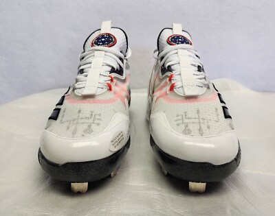 Adidas Icon 6 Liftoff Baseball White Black Cleats Shoes  display picture 3