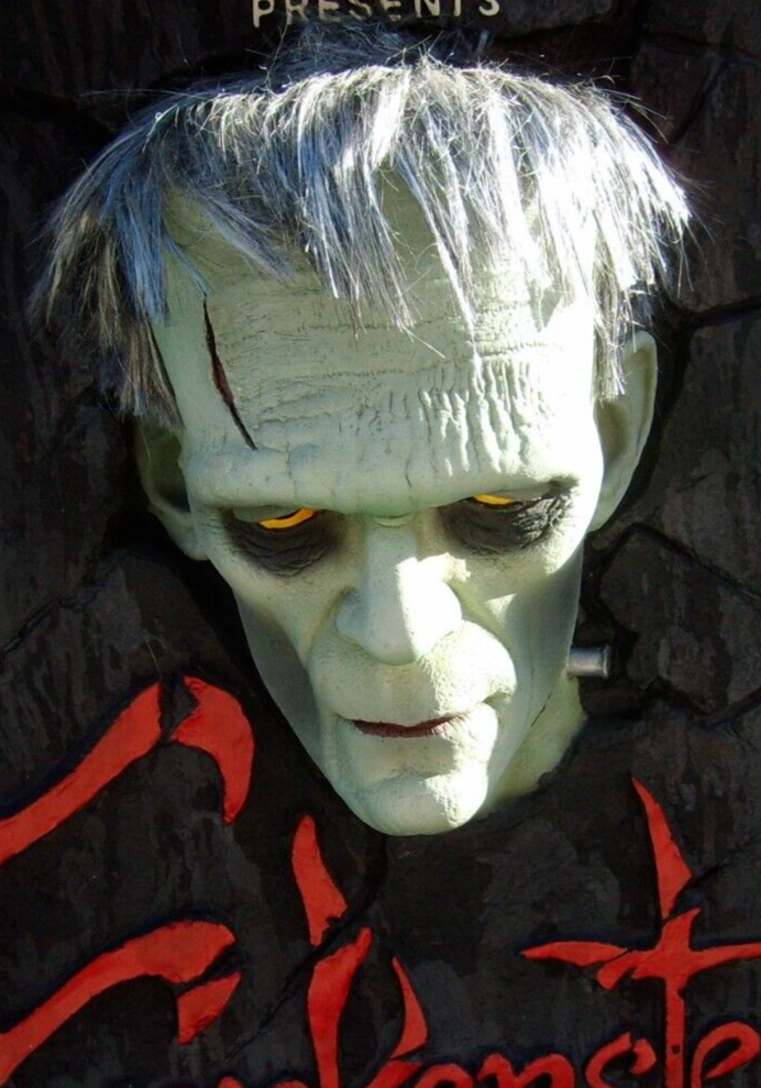 RARE BORIS KARLOFF FRANKENSTEIN ILLUSIVE ORIGINALS BUST 3D TRIBUTE