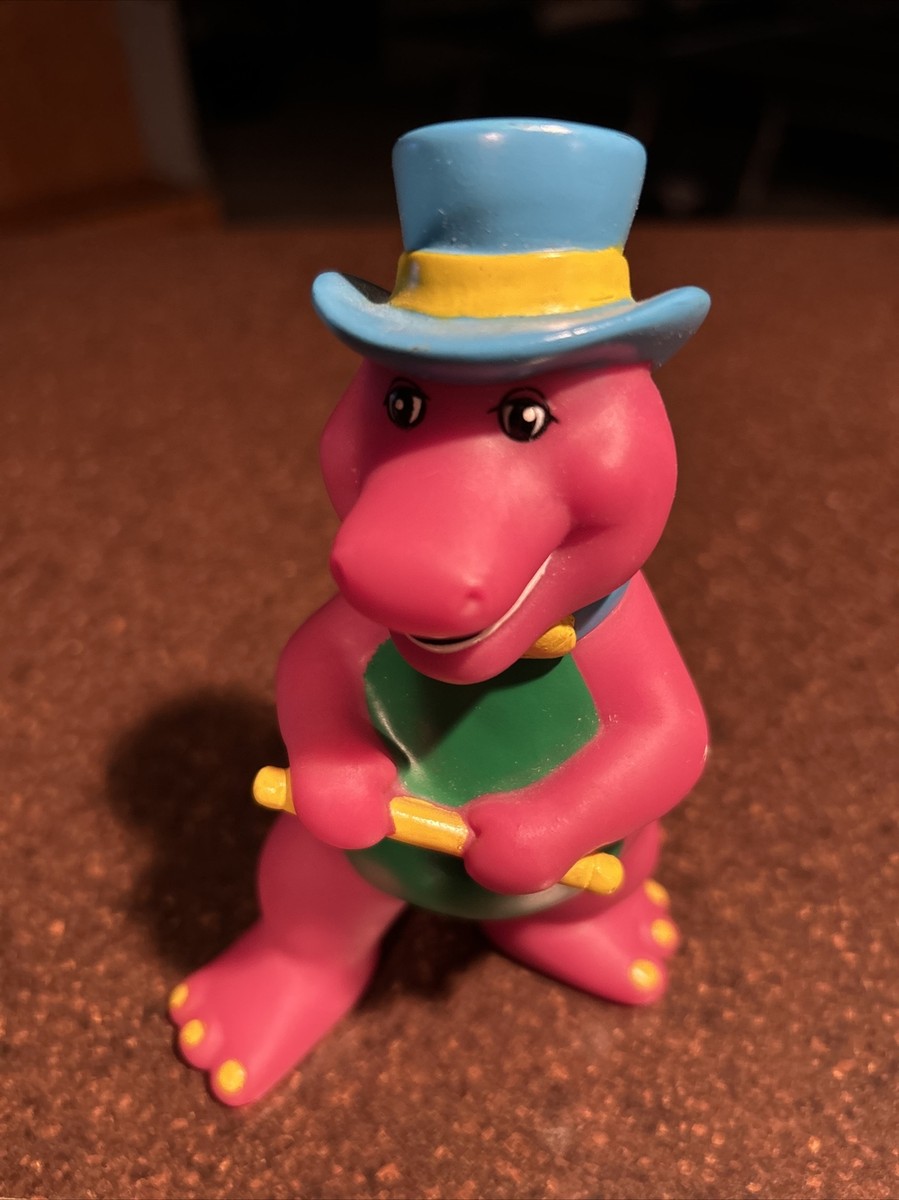Vintage Barney The Dinosaur Figurine Top Hat The Lyons Group | eBay