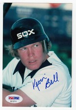 KEVIN BELL MLB Chicago White Sox Autographed Photo PSA/DNA Certified - B4249 C3