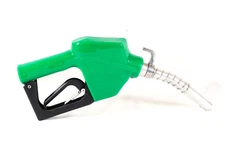 BreAro Fuel Nozzle Diesel Fuel Transfer Nozzle Aluminum Frame 1" Inlet 3/4" Out