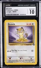 1999 POKEMON JUNGLE #56 MEOWTH CGC 10
