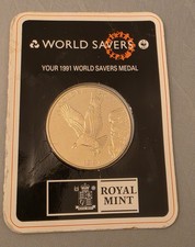 Natwest WWF World Savers Sealed Coin 1991 Royal Mint Golden Eagle