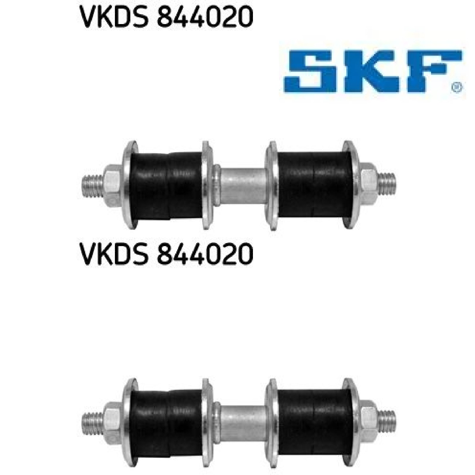 2x Stange/Strebe für Stabilisator SKF VKDS844020 2 Pendelstützen Stabi - Bild 2