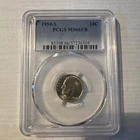 1954-S Roosevelt Dime PCGS MS66 FB Full Bands!