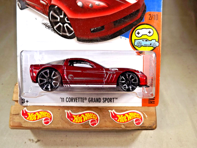 2016 Hot Wheels Treasure Hunt #22 HW Digital Circuit 11 CORVETTE