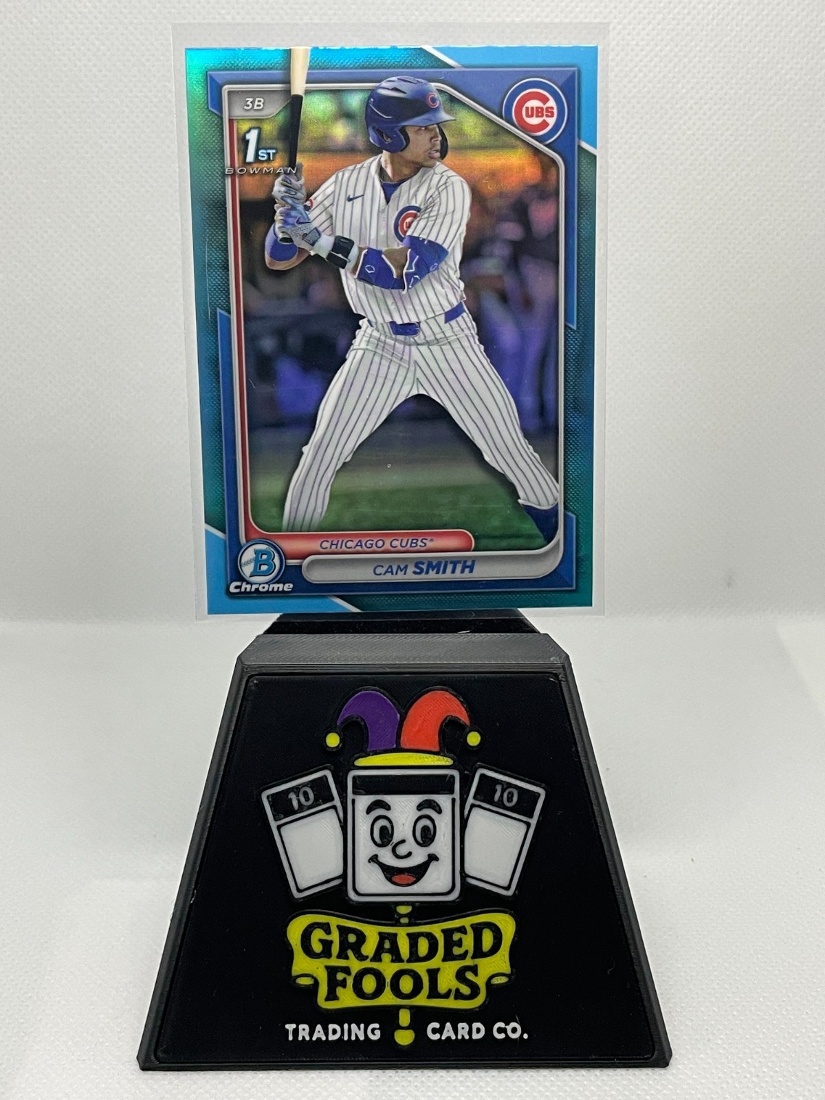 2024 Bowman Draft #BDC-67 - Cam Smith - Chrome Sky Blue Refractor 1st Prospect