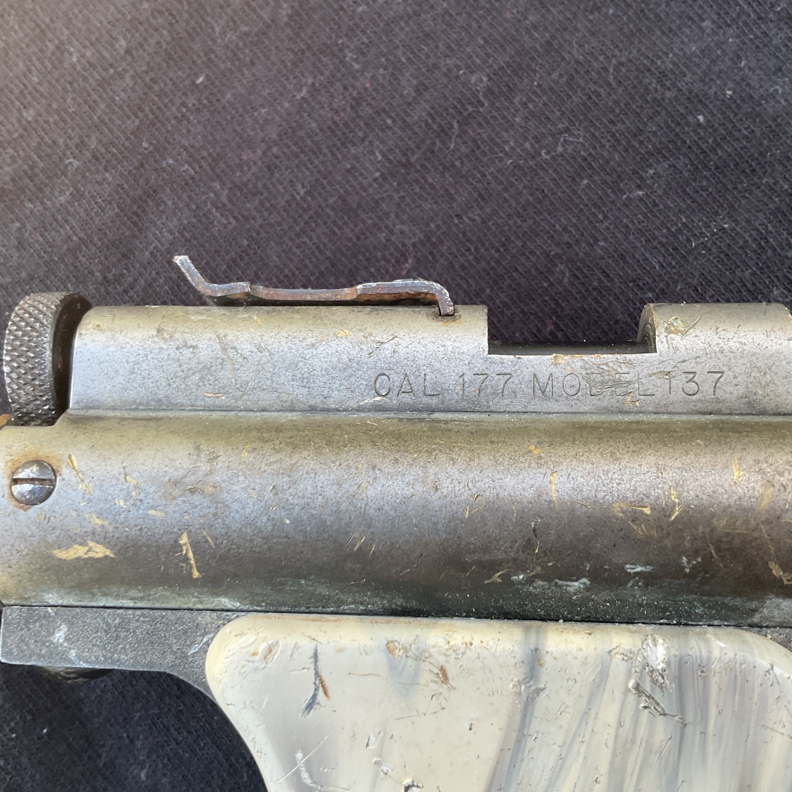 Benjamin Franklin Vintage Model 137 High Compression Air Rifle | eBay