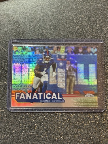 2025 Topps Chrome Malik Nabers Base (RAW)