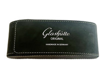 Glashutte watch travel pouch/box in black - 100% GENUINE