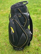 Powakaddy Deluxe Premium Golf Cart Bag  - 14 Way Dividers + Putter Well - Black