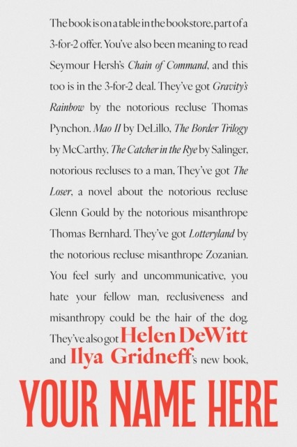 Your Name Here by Helen Dewitt, Ilya Gridneff - 9781628976267 - Image 6