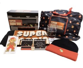 Culture Fly Super Mario Bros. NES Collector's Gift Box | Includes 7 Items -