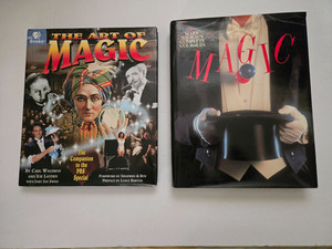 2 book lot, The Art Of Magic and The Mark Wilson Course in Magic