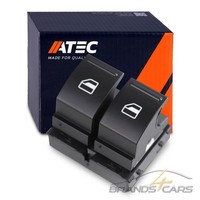 Atec Fensterheberschalter Vorne Links FÜR VW Caddy Golf 5 6 Passat Polo Touran