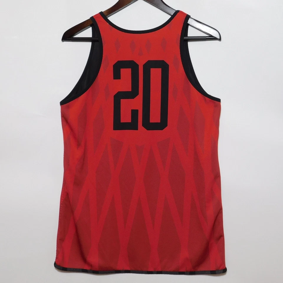 Camiseta deportiva reversible de baloncesto universitario UNLV RUNNIN' REBELS #20 Nike NCAA para hombre L Foto 4 de 4