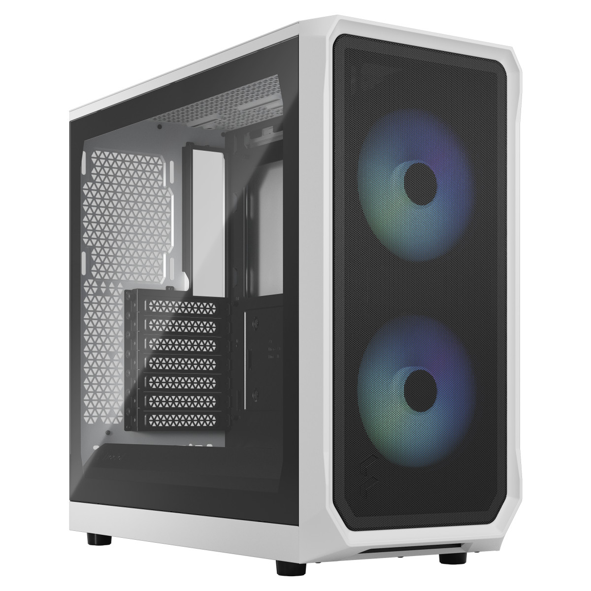 Fractal Design Focus 2 RGB White TG | PC-Gehäuse