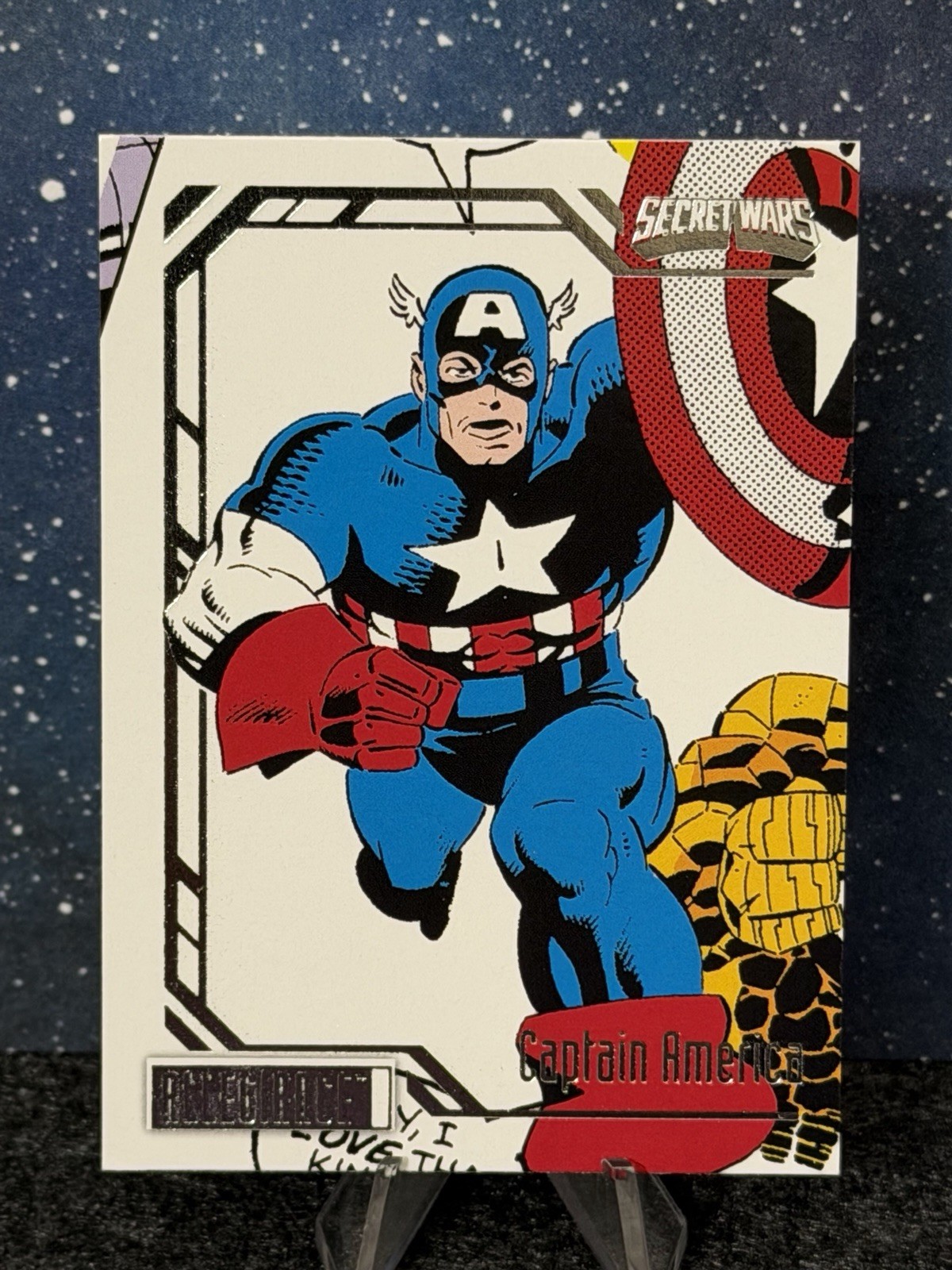 2024 Upper Deck Marvel Allegiance Secret Wars #19 Captain America 💎