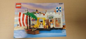Lego Pirates (6267) Lagoon Lock-Up 100% w Instructions