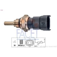 Sensor KüHlmitteltemperatur Facet 7.3386 Made In Italy - Oe Equivalent FüR