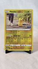 Carta Pokémon Pikachu 027/078 Reverse Holo Pokemon GO LP