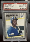 1989 Fleer Ken Griffey Jr. Rookie RC #548 Mariners PSA 10 MARINERS HOF (926)