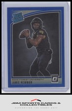 2021 Panini Chronicles Optic Draft Picks #216 Jamie Newman Blue #/99