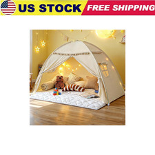 Bed Tent Twin Size for Girls  Boys - Indoor Privacy Toddler Sleeping Teepee wi