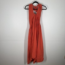 FP Beach Women S Orange Boho Resort Dimas Convertible Maxi Dress NWT