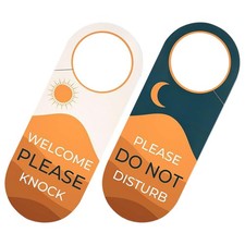 2 Pcs Meeting Room Privacy Door Sign Not Disturb Hanger for Office