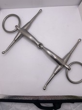 Cadomian Fulmer Full Cheek Snaffle Horse Bit Stainless Steel Made England