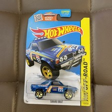 Hot Wheels Subaru Brat HW Off Road Hot Trucks Diecast Car 1:64 Blue Yellow