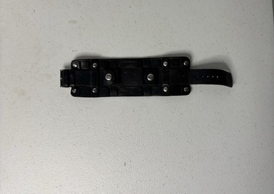 Men s Black Studded Leather Watch Band