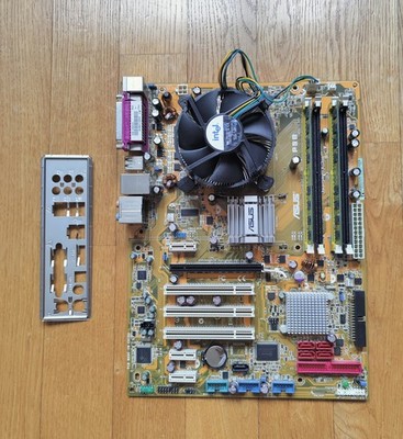 ASUS P5B Sockel 775 + Intel Core 2 Duo E6400 + 2x 2GB RAM Bundle retro getestet