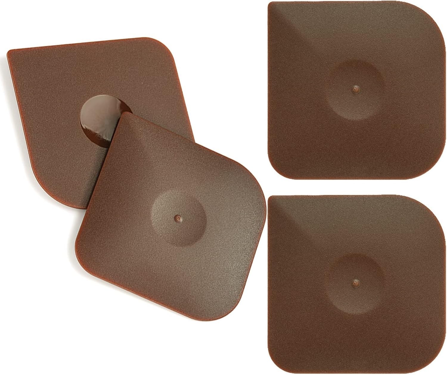 Nylon Pan Scraper Set 4pcs for Cast Iron & Stoneware