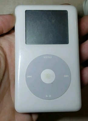 Apple iPod Classic 4th Gen White Click Wheel – 20GB (AS-IS, For